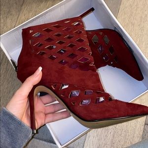 Suede Express heel